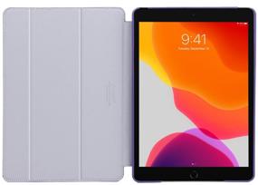 img 4 attached to Чехол-книжка для планшета Apple iPad 7 10.2" (2019) / iPad 8 10.2" (2020) / iPad 9 10.2" (2021), G-Case Slim Premium, фиолетовый