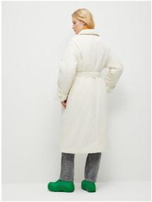 img 4 attached to Trench coat Sela, size L, vanilla