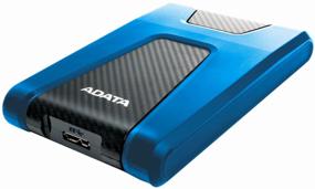 img 1 attached to 2 TB External HDD ADATA DashDrive Durable HD650, USB 3.2 Gen 1, Blue