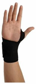 img 4 attached to Trives Wrist bandage Т.36.01, universal size, black