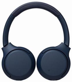 img 1 attached to Sony WH-XB700 wireless headphones, blue