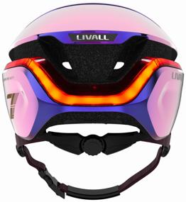 img 4 attached to Smart helmet Livall EVO21 Smart Helmet Ultraviolet size M (54-58 cm)