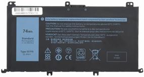 img 2 attached to Battery 357F9 for Dell Inspiron 15 7000 / 7559 / 7566 / 7567 / 7559 / 7566 / 7759 / 7557 (0GFJ6, 71JF4) 11.4V 6400mAh