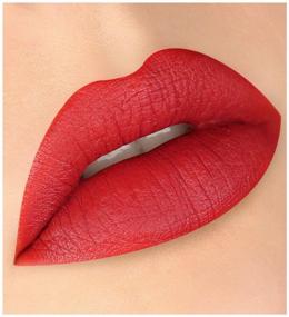 img 4 attached to 💄 LUXVISAGE Pin-Up Ultra Matt Lip Gloss in Red Flower Shade 29