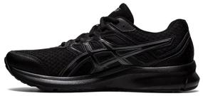 img 4 attached to ASICS sneakers, size 8US (41.5EU), black/graphite gray