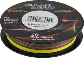 img 3 attached to Braided cord ALLVEGA BULLIT BRAID d=0.12 mm, 150 m, 7.1 kg, multicolor, 1 pc.