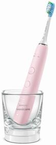 img 4 attached to Philips Sonicare DiamondClean 9000 HX9911 sonic toothbrush, pink