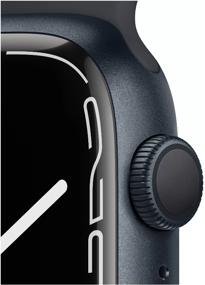 img 1 attached to Smart watch Apple Watch Series 7 45 mm Aluminum Case, dark night