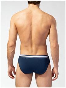 img 2 attached to Omsa briefs, size 48 (L), blu scuro