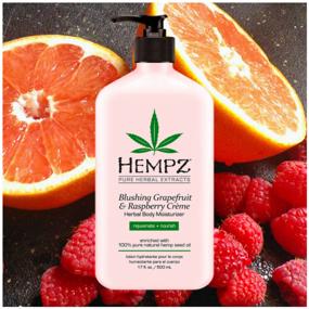 img 3 attached to Hempz Body Milk Blushing grapefruit & raspberry creme, 500 ml