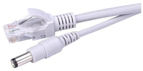 img 1 attached to Power Extension Ethernet Cable for IP Surveillance Camera Orbit 20 Meters RJ-45 DC 5.5*2.5mm