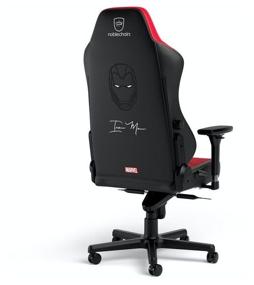 img 2 attached to Computer chair Noblechairs Hero gaming, upholstery: imitation leather, color: iron man