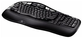 img 1 attached to Game Keyboard Logitech Wireless Keyboard K350 Black USB