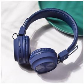 img 1 attached to Wireless headphones Hoco W25, blue