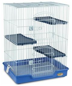img 4 attached to Cage for rodents, rabbits Triol C5-1 61x46x77 cm 61 cm 46 cm 77 cm black/white