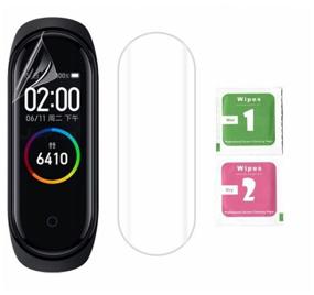 img 2 attached to Protective film for Xiaomi Mi Band 4,5,6 set 2 pcs / Film for smart watch Xiaomi Mi Band 4 / 5 / 6