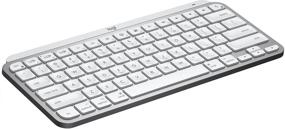 img 1 attached to Logitech MX Keys Mini Wireless Keyboard Silver English