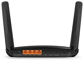 img 1 attached to 🔥 High-Speed TP-LINK Archer MR600 WiFi Router in Sleek Black Design