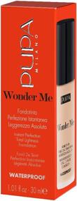 img 2 attached to Pupa Wonder Me Fluid Waterproof Foundation, 30 ml, shade: 020 light beige warm