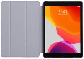 img 4 attached to Flip case for Apple iPad 7 10.2" (2019) / iPad 8 10.2" (2020) / iPad 9 10.2" (2021), G-Case Slim Premium, metallic