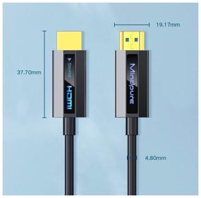 img 2 attached to Mindpure Cable HDMI 2.0 Optical Fiber 4K HDR HD011 5m