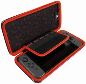 img 4 attached to HORI Защитный алюминиевый чехол Mario для консоли Nintendo Switch (NSW-090U) красный