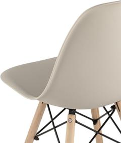 img 4 attached to Chair set DSW Style, beige, 4 pcs