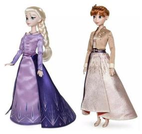 img 3 attached to Set of dolls Anna and Elsa Frozen 2 - 29cm.