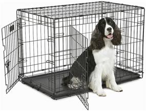 img 3 attached to Cage for dogs Midwest Contour 836DD 91x58x64 cm black