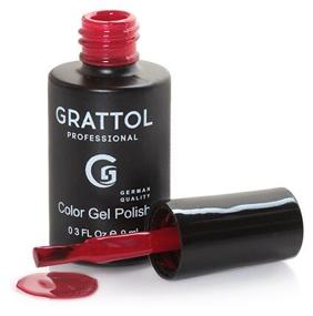 img 2 attached to Grattol гель-лак для ногтей Color Gel Polish, 9 мл, dark red