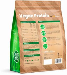 img 1 attached to Protein vplab Vegan Protein, 500 gr., chocolate