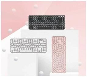 img 1 attached to Wireless Keyboard Xiaomi MIIIW Dual Mode Wireless Keyboard Air 85 (MWXKT01) eng. layout(pink)