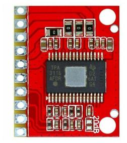 img 1 attached to Bluetooth Audio Amplifier 50WX2