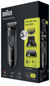 img 3 attached to Shaver Braun 3000BT Series 3 Shave&Style