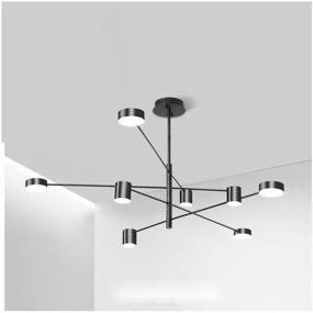 img 3 attached to LED chandelier Kink light Mekli 07650, 56 W, armature color: black, shade color: white