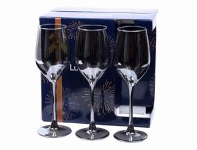 img 3 attached to Set of glasses Luminarc Celeste for wine P1566, 350 ml, 6 pcs.