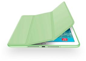 img 3 attached to Case book CCCASE for Apple iPad 7 10.2 (2019) / iPad 8 10.2 (2020) / iPad 9 10.2 (2021) with compartment for stylus, color: light green