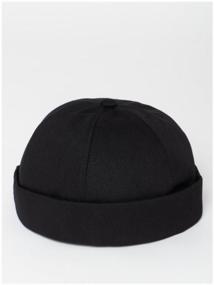 img 2 attached to Docker cap without visor CottonEco FB1, black, 52-60