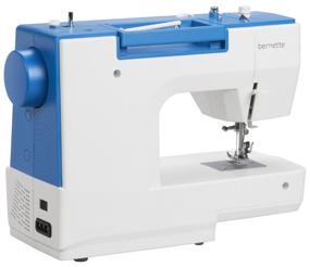 img 1 attached to 🧵 Bernina Bernette Sew&Go 1 Sewing Machine in White-Blue: Reliable and Efficient