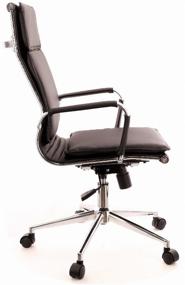 img 2 attached to 🪑 Everprof Nerey T: Premium Black Imitation Leather Executive Computer Chair