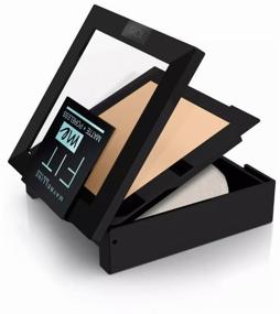 img 2 attached to Maybelline New York Fit Me Compact Pore Concealing Mattifying Powder 105 Natural Beige