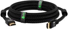 img 1 attached to Cable GCR HDMI - HDMI (GCR-HM481), 7.5 m, black, fer. rings