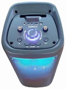 img 3 attached to 🔊 Powerful Super Bass CLM 8215 Speaker: Karaoke with Bluetooth, USB, TWS & More - 40Wt, 6000mAh