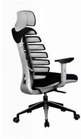 img 1 attached to Riva SHARK office chair, upholstery: textile, color: black