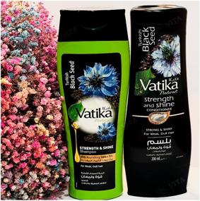 img 1 attached to Set Shampoo and Conditioner Black Seed (Black cumin) strength and shine 200ml each. VATIKA