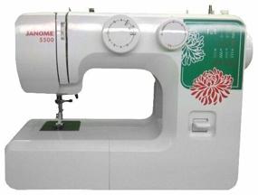 img 3 attached to Sewing machine Janome 5500, white-green