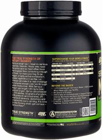 img 4 attached to Гейнер Optimum Nutrition Serious Mass, 2720 г, шоколад и арахисовое масло