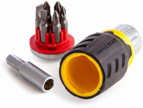 img 1 attached to Screwdriver with interchangeable bits STANLEY Fatmax Stubby FMHT0-62688, 7 pcs., black