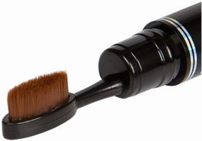 img 2 attached to SHINEWELL Карандаш для бровей Brow Pencil & Brow Brush BP2, оттенок коричневый