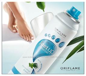 img 1 attached to Oriflame Spray-Deodorant Feet Up Comfort Reviving Eucalyptus and Mint, 150 ml
